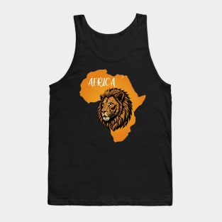 Lion of Africa Tank Top